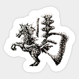 The Zodiac 12 - Horse Sticker